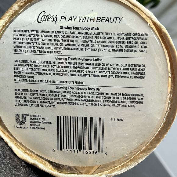 Caress GLOWING TOUCH Silkening Body Wash, In Shower Lotion, Beauty Bar & Puff - Picture 13 of 13